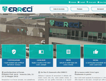 Tablet Screenshot of errecisicurezza.com